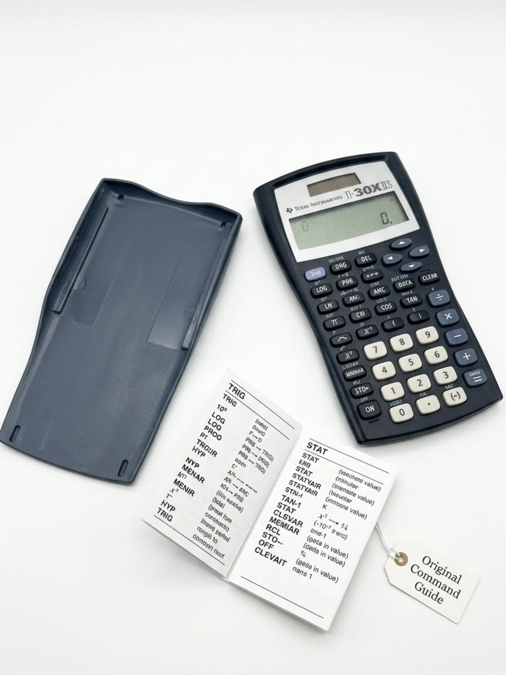 Texas Instruments TI-30X IIS Scientific Calculator with Cover & Reference Guide